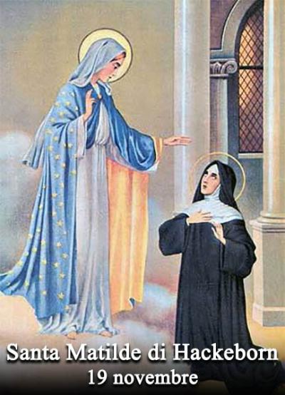 Santa Matilde di Hackeborn (o di Helfta)